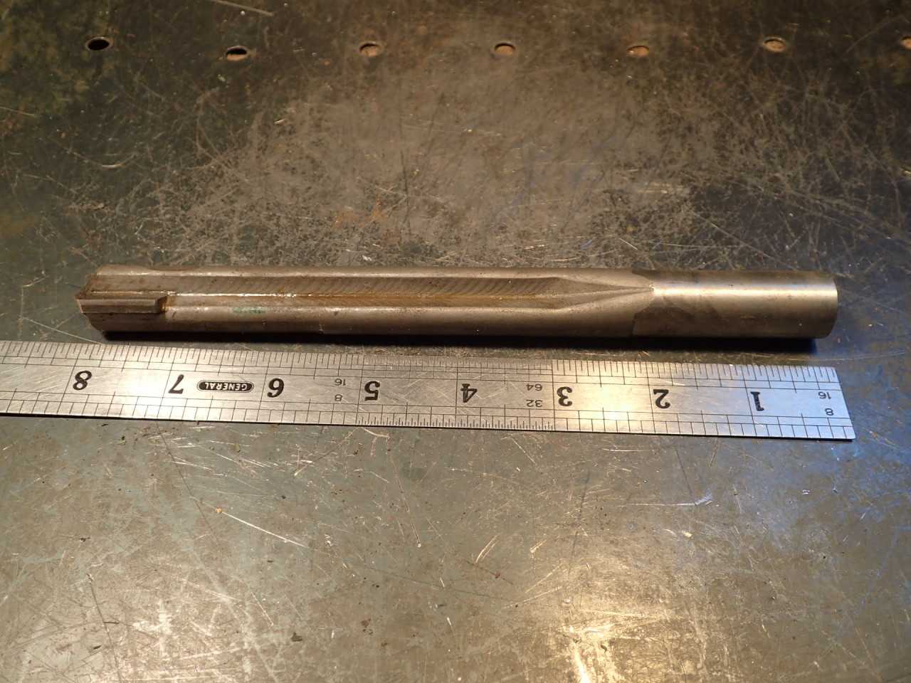 Cleveland 13/16" .8125 Twin Jet Coolant Thru Carbide Tipped Gun Drill Bit 8" OAL - MACHINING EQUIPMENT PARTS