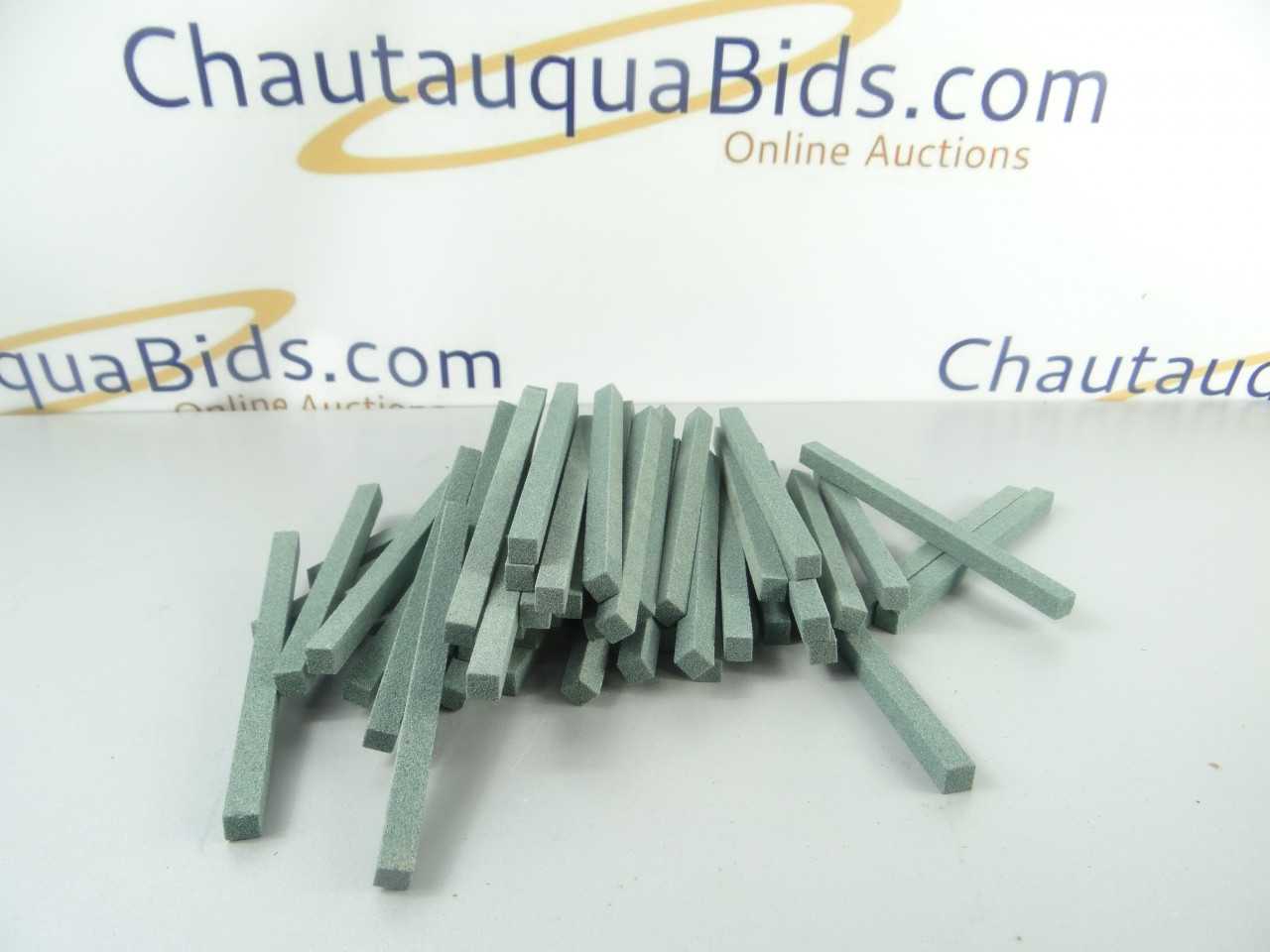 Large Lot of NEW Silicon Carbide Abrasive Sticks - GRINDING WHEELS