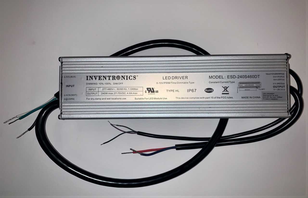 New - Lot of 60 - Inventronics ESD-240S460DT LED Power Supply Driver - ELECTRICAL COMPONENTS