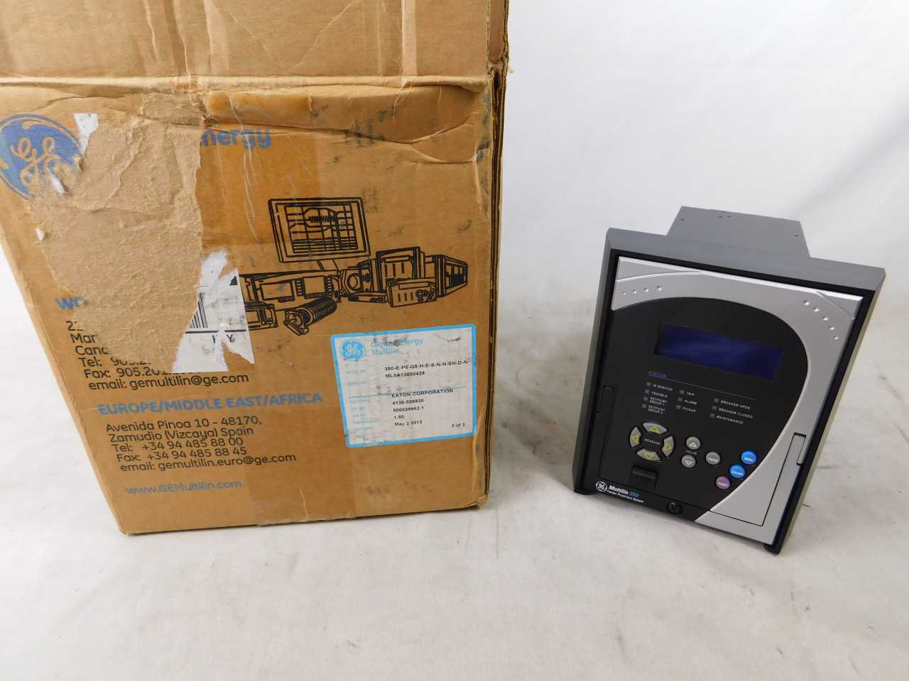 3x GE 350-E-P5-G5-H-E-S-N-N-SN-D-N I/O Module - AUTOMATION & CONTROLS