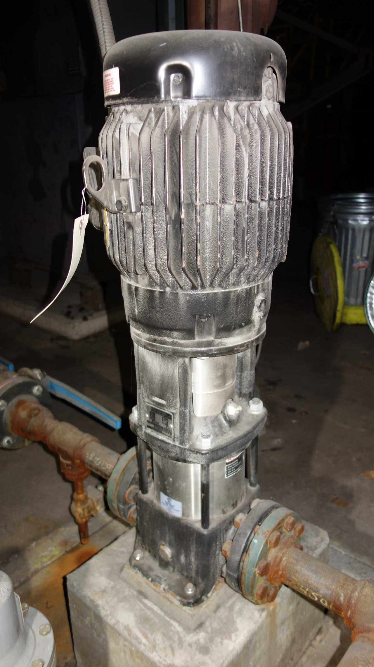 GRUNDFOS CR15-03  MULTISTAGE PUMP 10HP 230/460V - ELECTRIC MOTORS