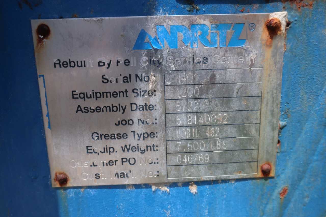 ANDRITZ ROTARY FEEDER VALVE ASSEMBLY, REBUILT - VALVES