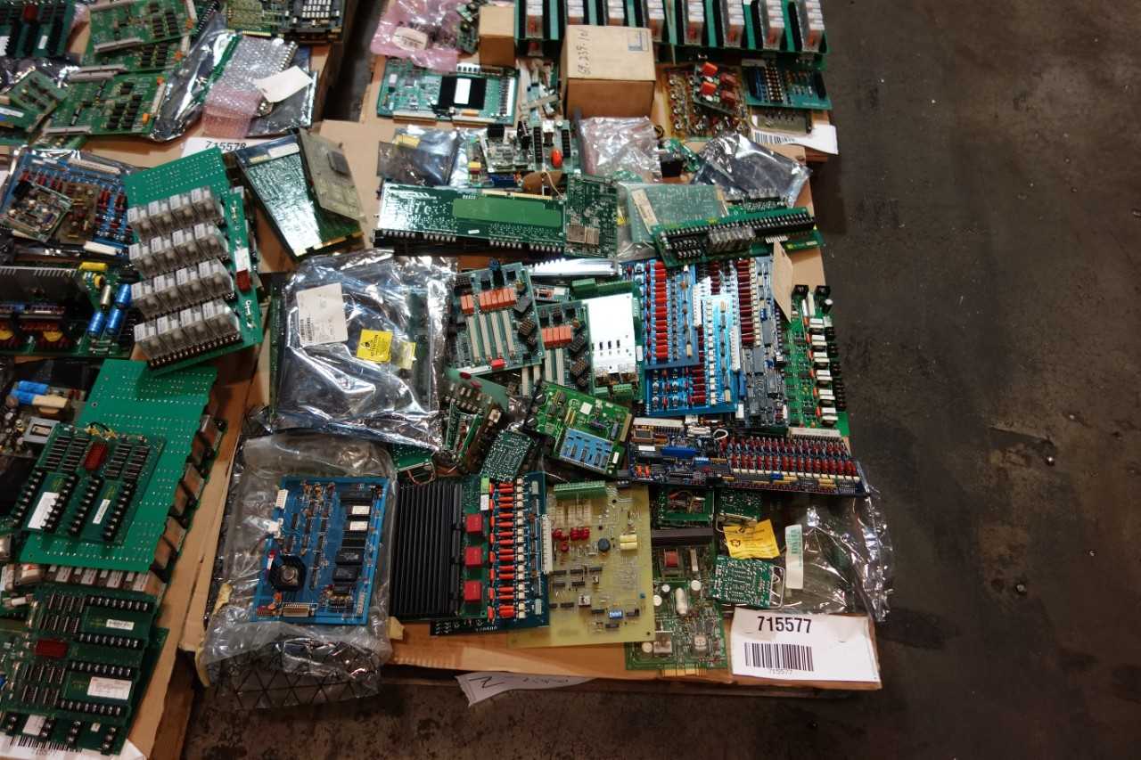 6 PALLETS OF ELECTRICAL CONTROLS, PCB, CIRCUIT BOARDS - AUTOMATION & CONTROLS