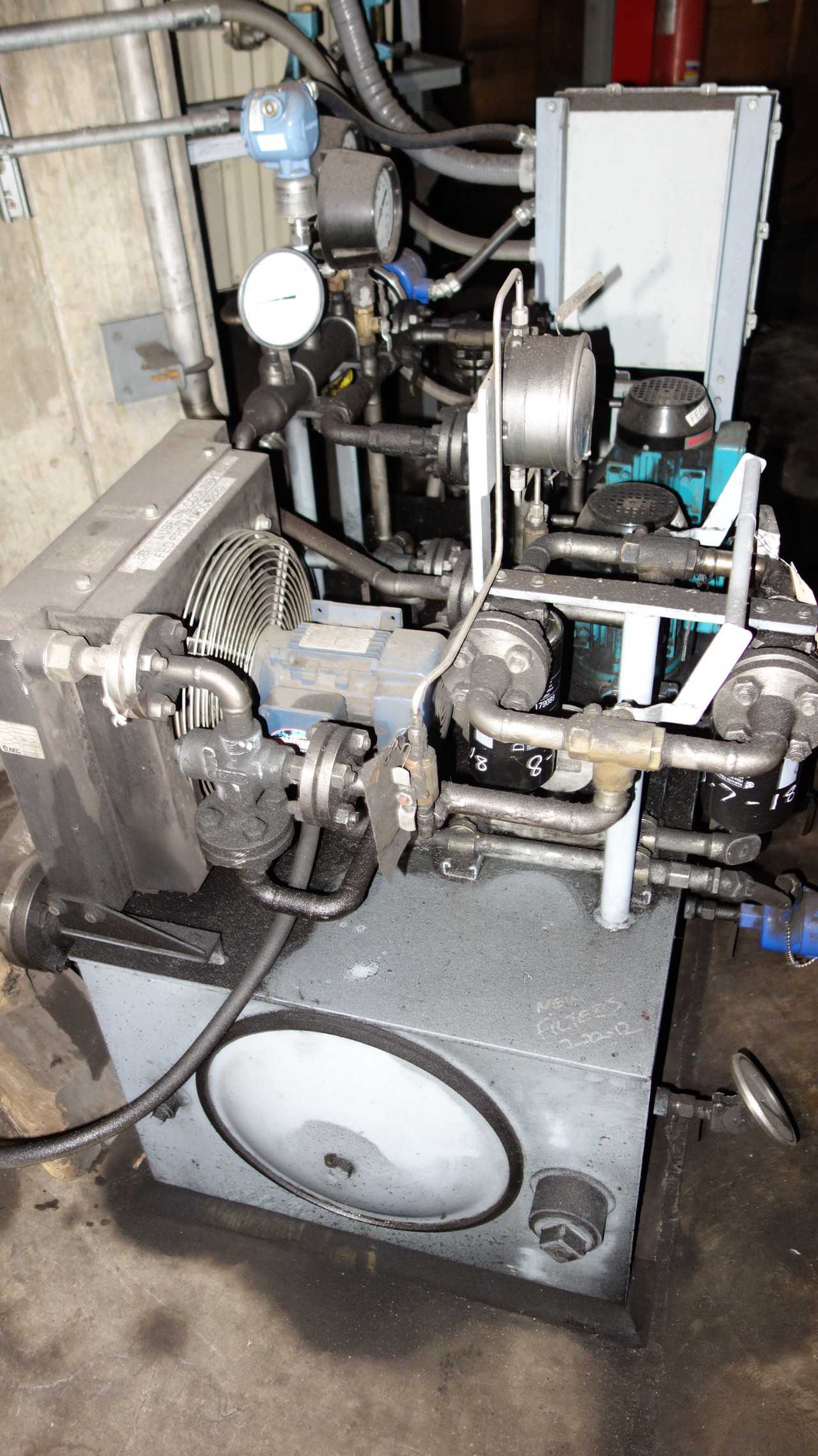 HYDRAULIC LUBRICATION SKID WITH 2 PUMPS 230/460V - PUMPS