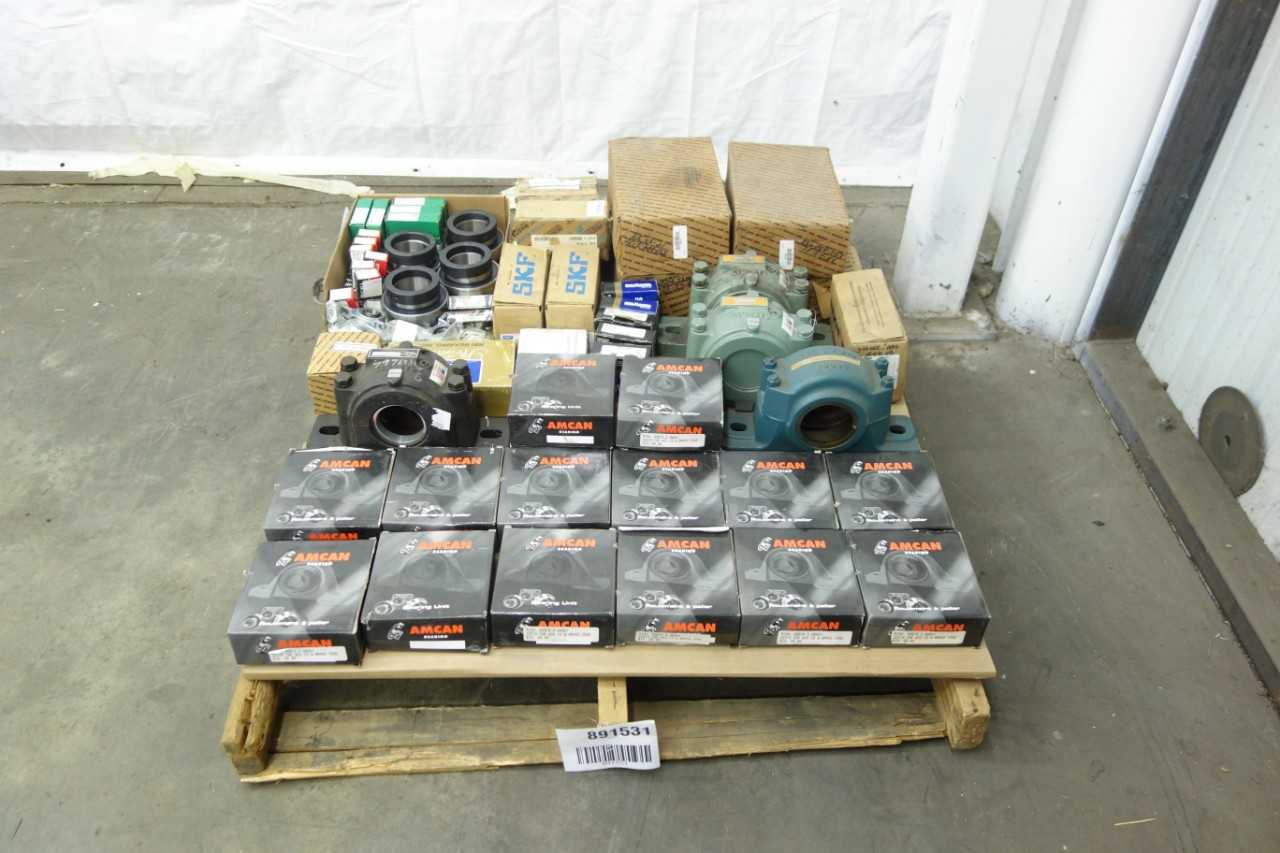 PALLET OF ASSORTED BEARINGS - BEARINGS