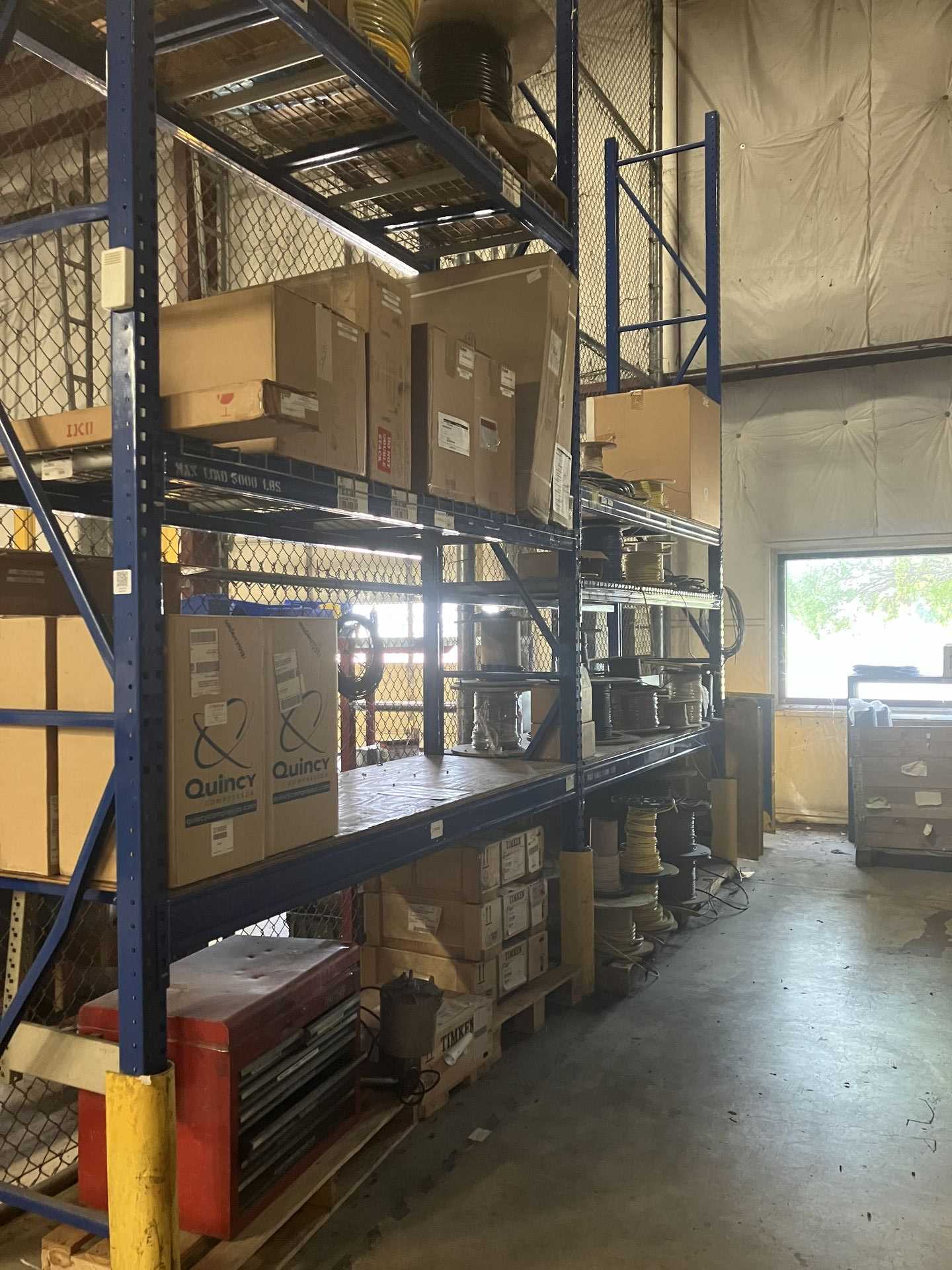 BULK LOT OF ENTIRE STORE ROOM AND ALL INVENTORY - INDUSTRIAL PARTS BULK LOT OF ENTIRE STORE ROOM AND ALL INVENTORY - INDUSTRIAL PARTS