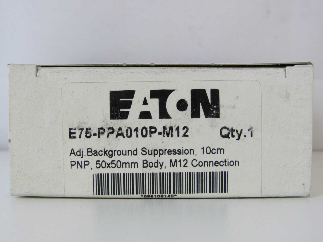 Quantity of 54x E75-PPA010P-M12 Sensors - INSTRUMENTATION Quantity of 54x E75-PPA010P-M12 Sensors - INSTRUMENTATION