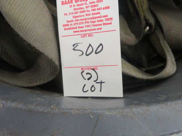 Rigging Belts (2) Lot - MISCELLANEOUS