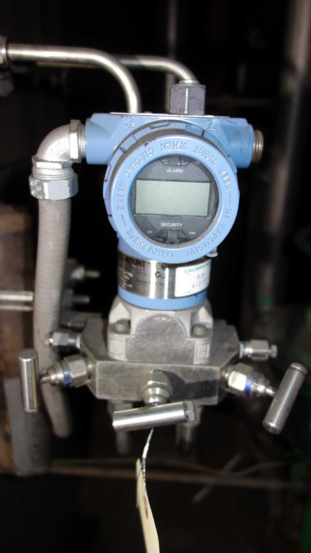 LOT OF 2 ROSEMOUNT 3051CG2 PRESSURE TRANSMITTERS - INSTRUMENTATION
