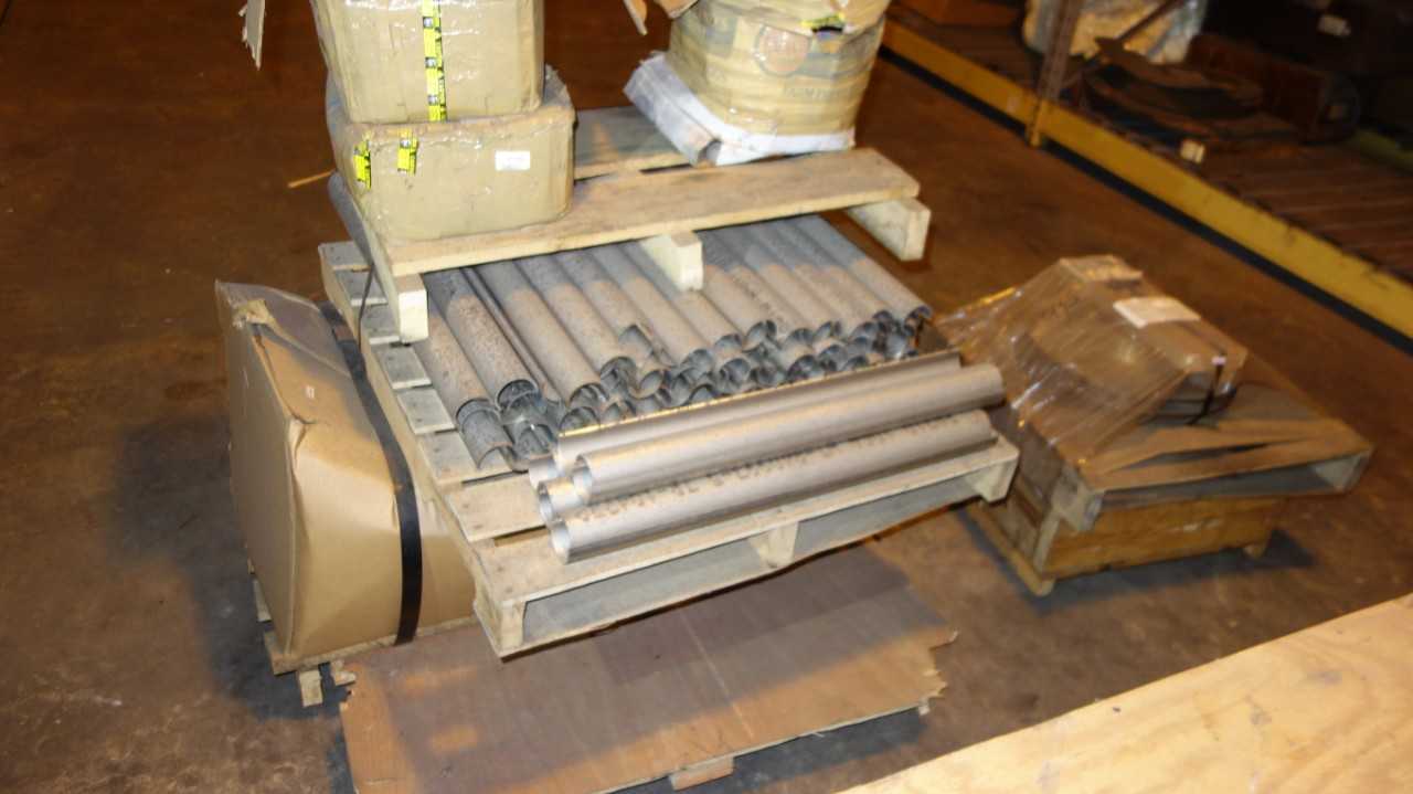 CONTENTS OF 3 RACK ROWS & FLOOR, REPLACEMENT PARTS - PLANT & FACILITY