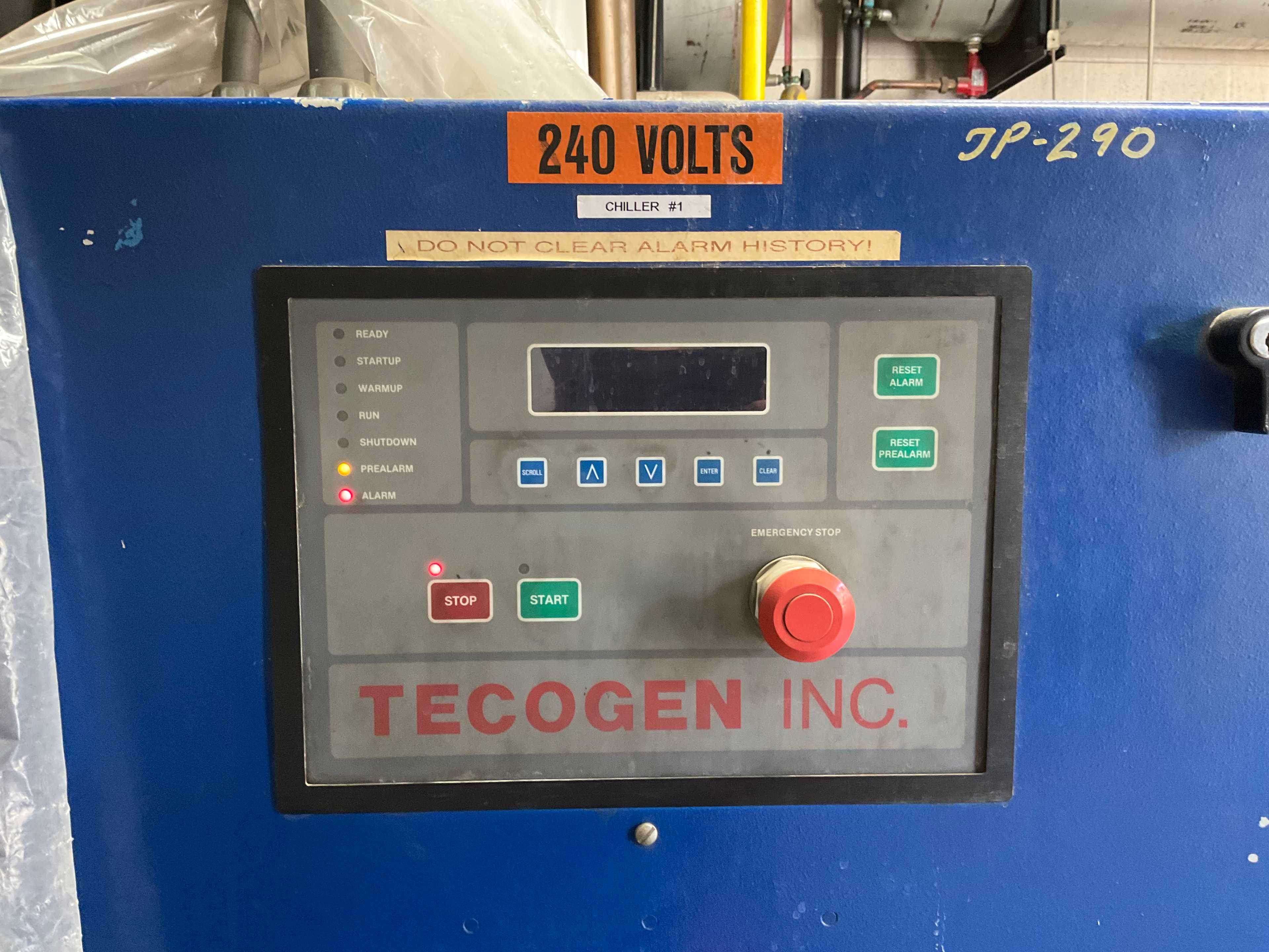 1988 TECOCHILL 150E ENGINE-DRIVEN CHILLER - PROCESS EQUIPMENT
