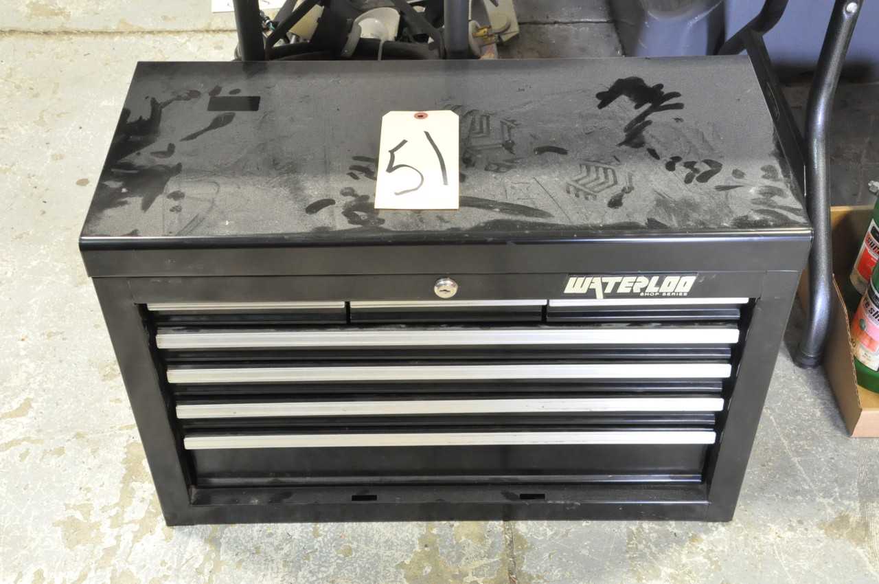 Waterloo 7-Drawer Flip Top Tool Box - TOOL STORAGE