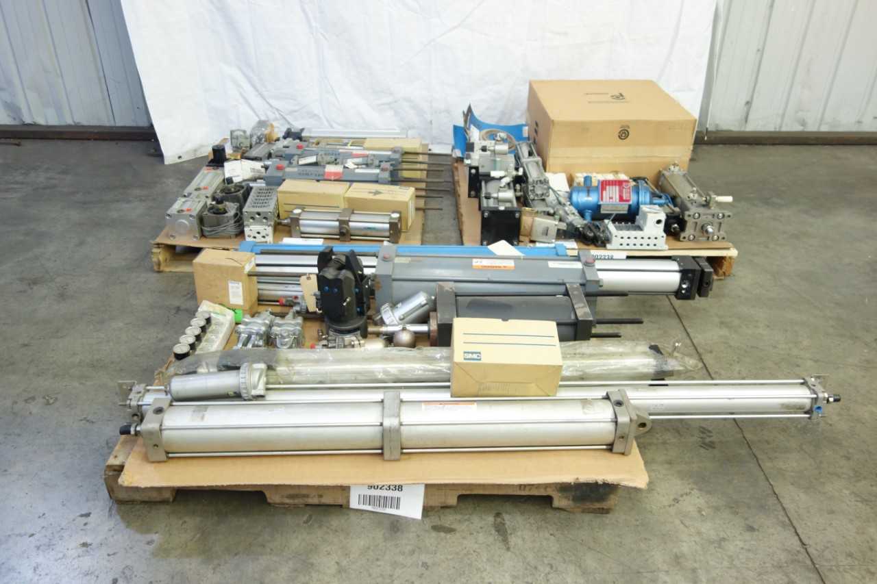 3 PALLETS OF ASSORTED PNEUMATIC REPLACEMENT PARTS - PNEUMATIC POWER TOOL