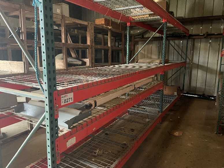 LOT OF SHELVING - SHELVING