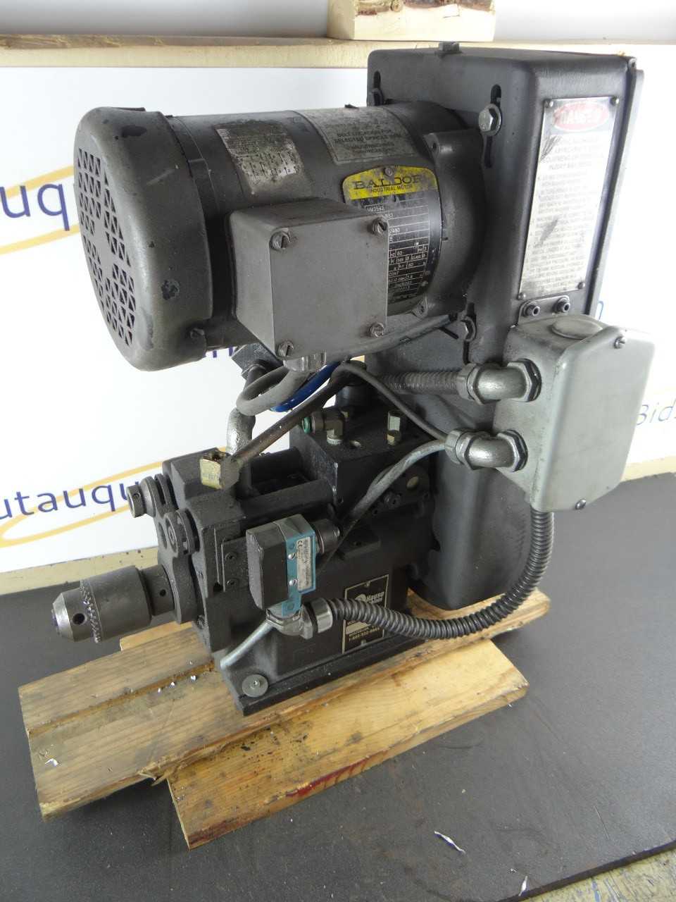 HAUSE HOLOMATIC SELF FEEDING DRILL 3PH 2.29.3 - MACHINING ACCESSORIES & TOOLING