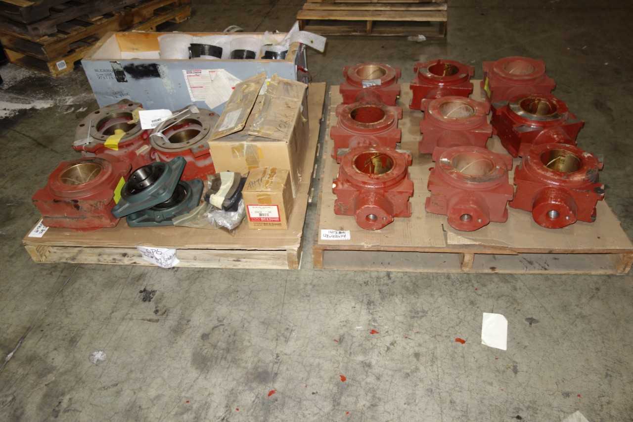 2 PALLETS OF BEARING PARTS AND ASSEMBLIES - BEARINGS