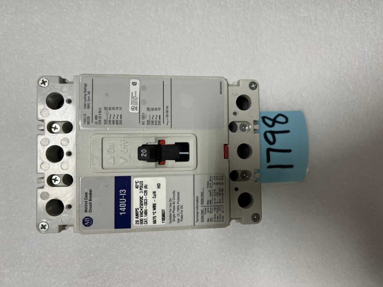 Allen Bradley circuit breakers - CIRCUIT BREAKERS