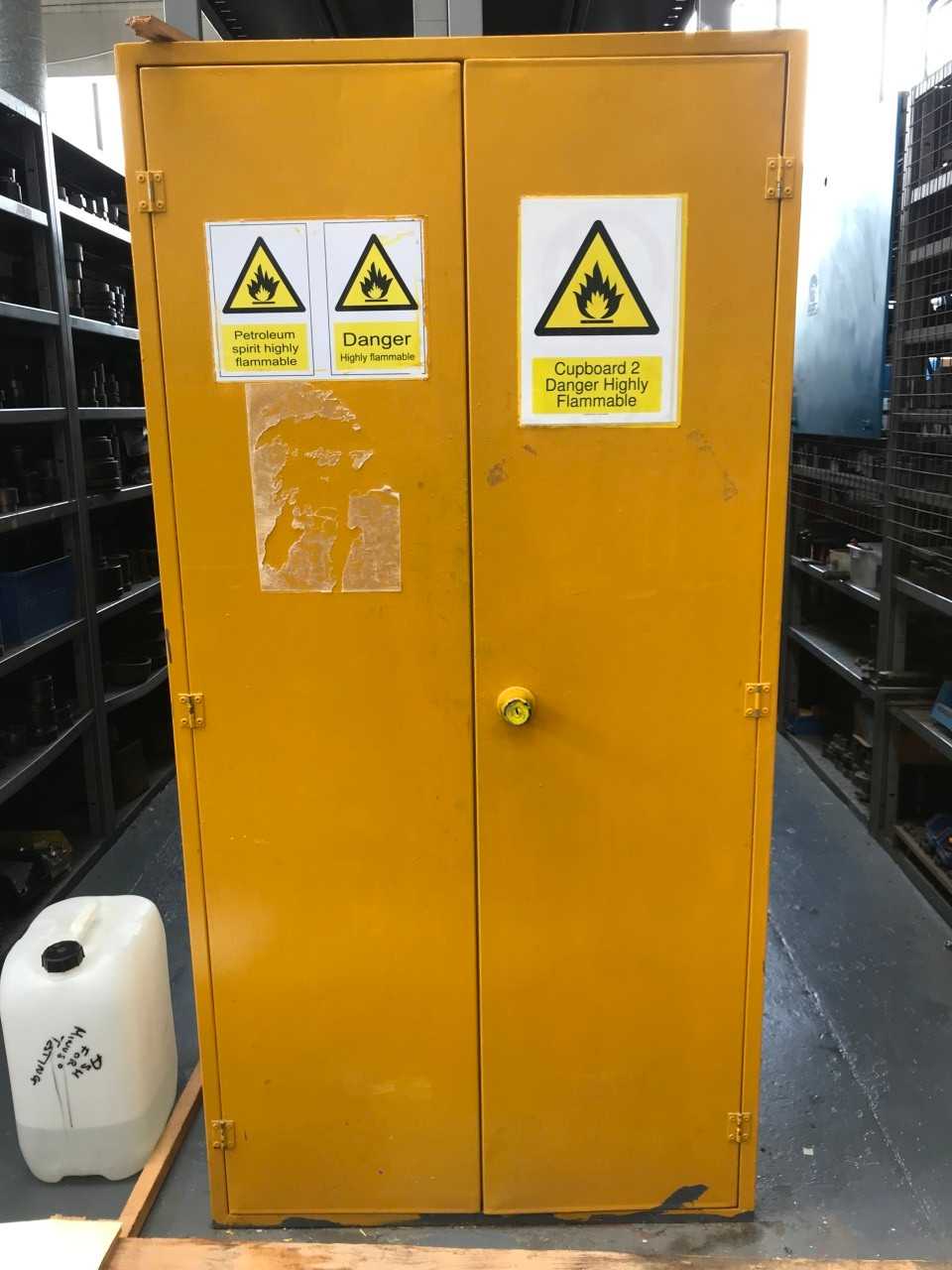 Chemical Storage Cupboard - TOOL STORAGE