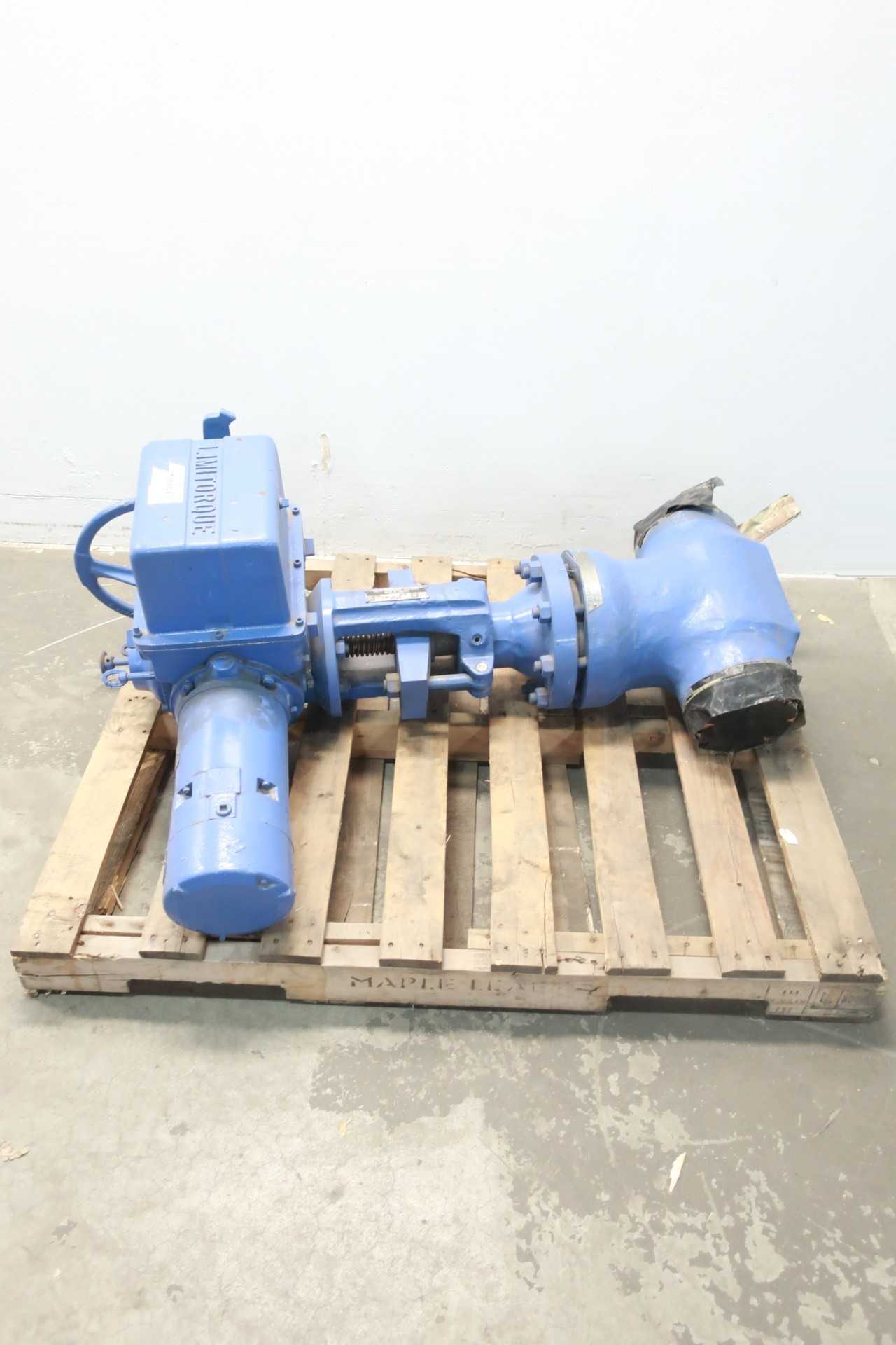 VELAN 6GM-62-FB ELECTRIC 150 STEEL BUTT WELD 6IN CONTROL VALVE - CONTROL VALVE