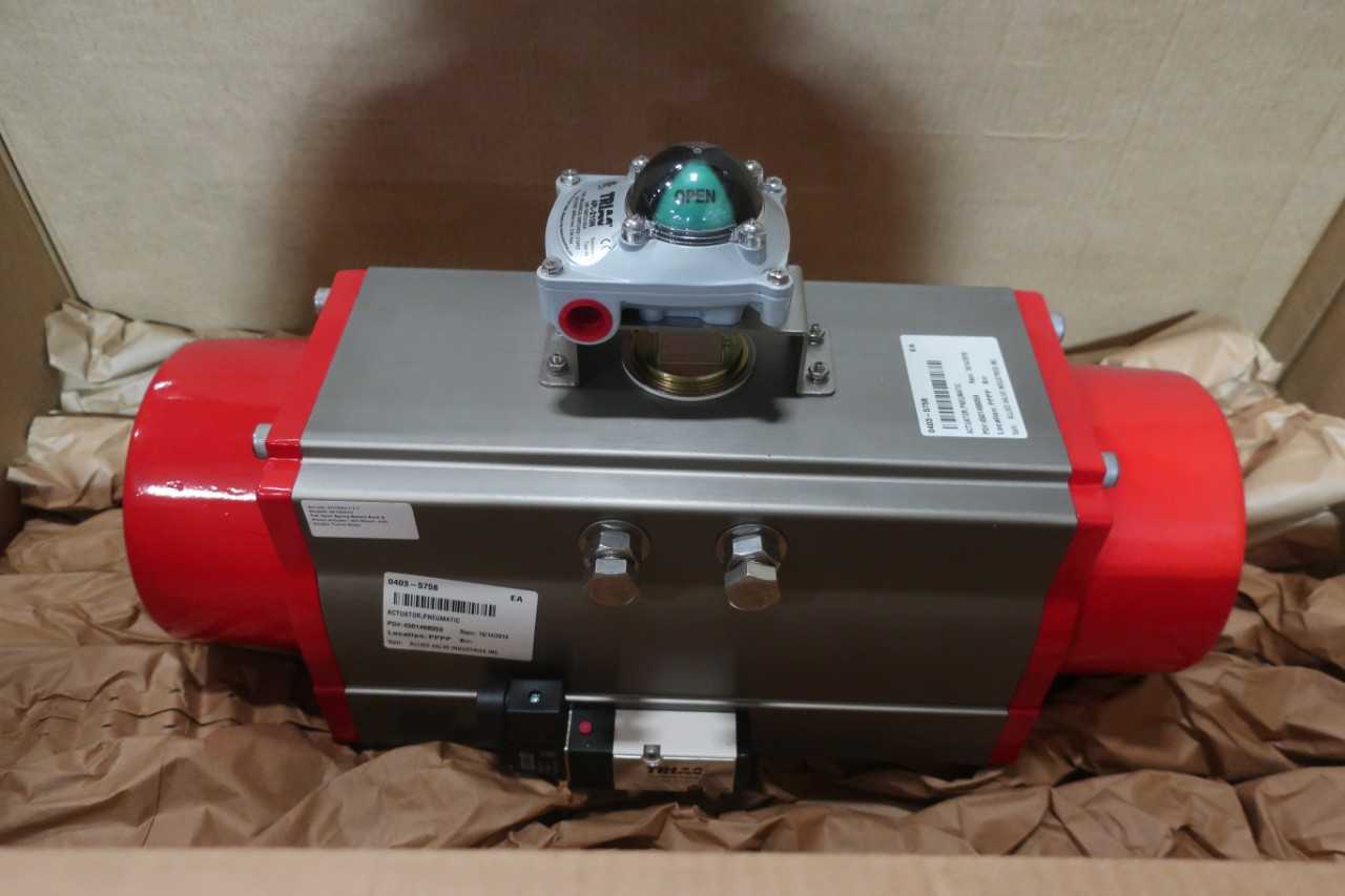 TRIAC 2R1200SO PNEUMATIC AUCTUATOR - MISCELLANEOUS