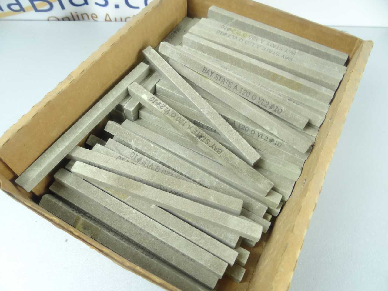 Large Lot of NEW BayState Abrasive Sticks - GRINDING WHEELS