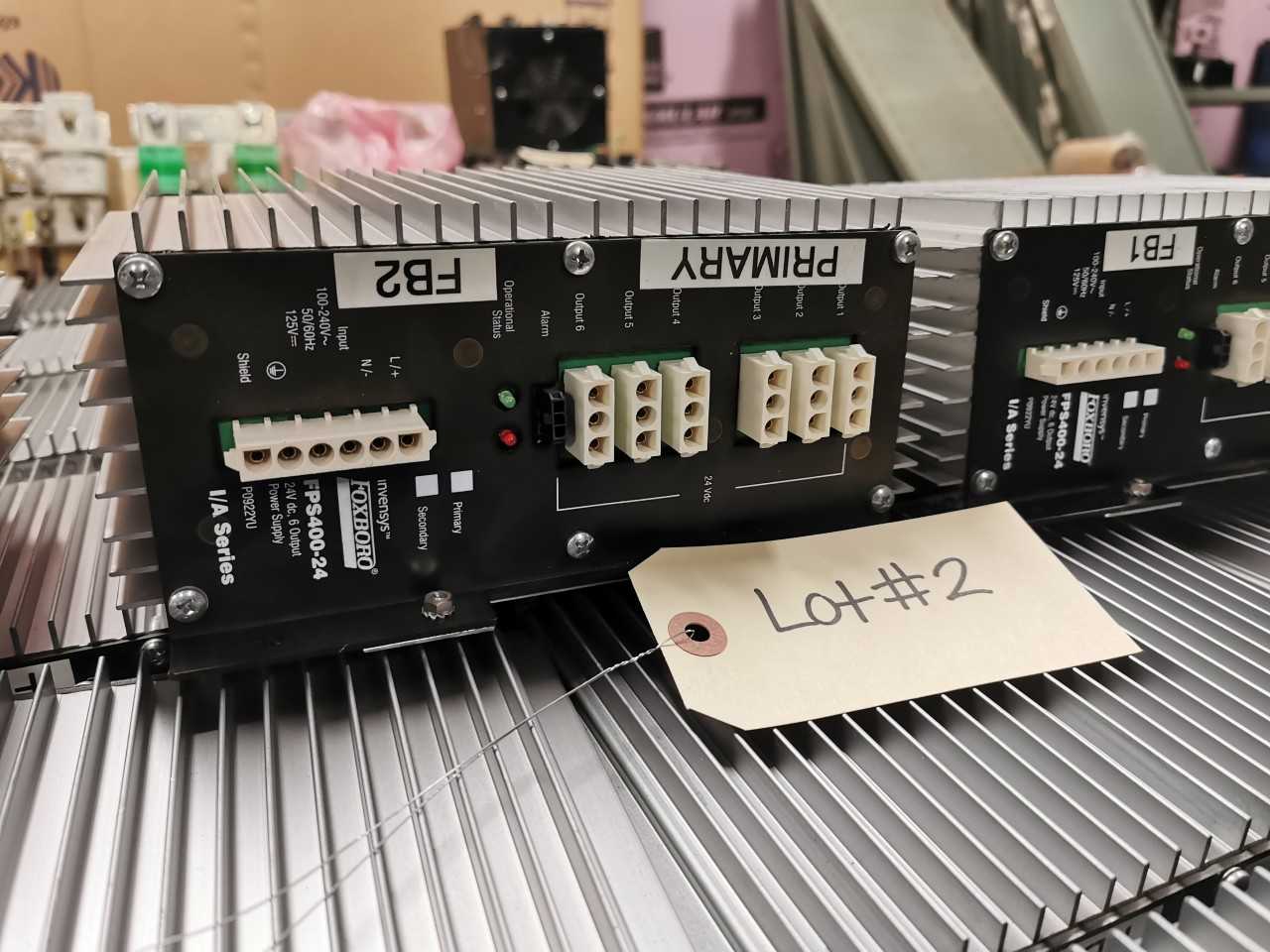 Lot of Foxboro I/A Series Power Supplies - ELECTRICAL COMPONENTS