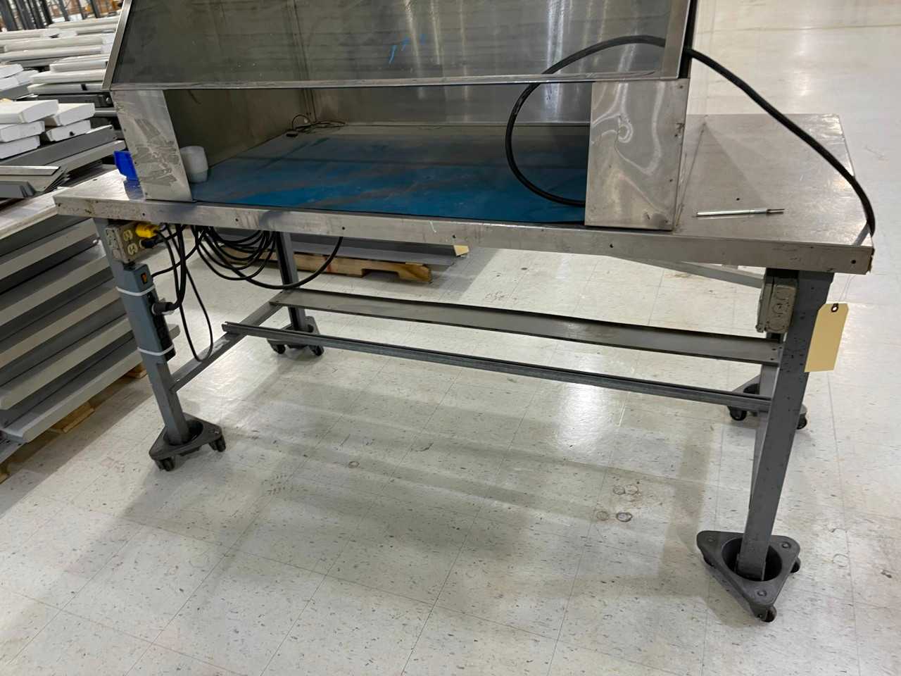 Vented Hood on Wheels - INDUSTRIAL PARTS
