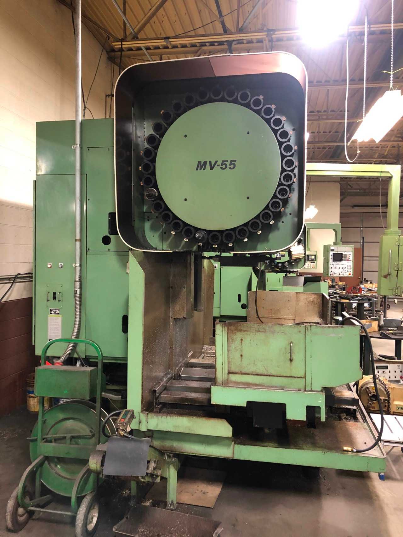 1984 Mori Seiki MV-55 CNC Vertical Machining Center - CNC MACHINING CENTERS