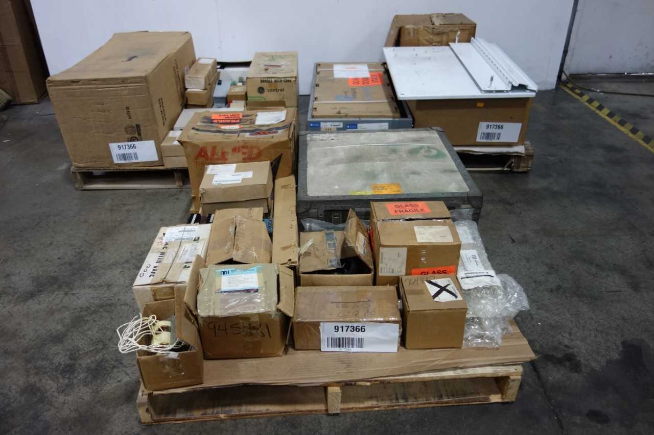 3 PALLETS OF ASSORTED ELECTRICAL - ELECTRICAL COMPONENTS
