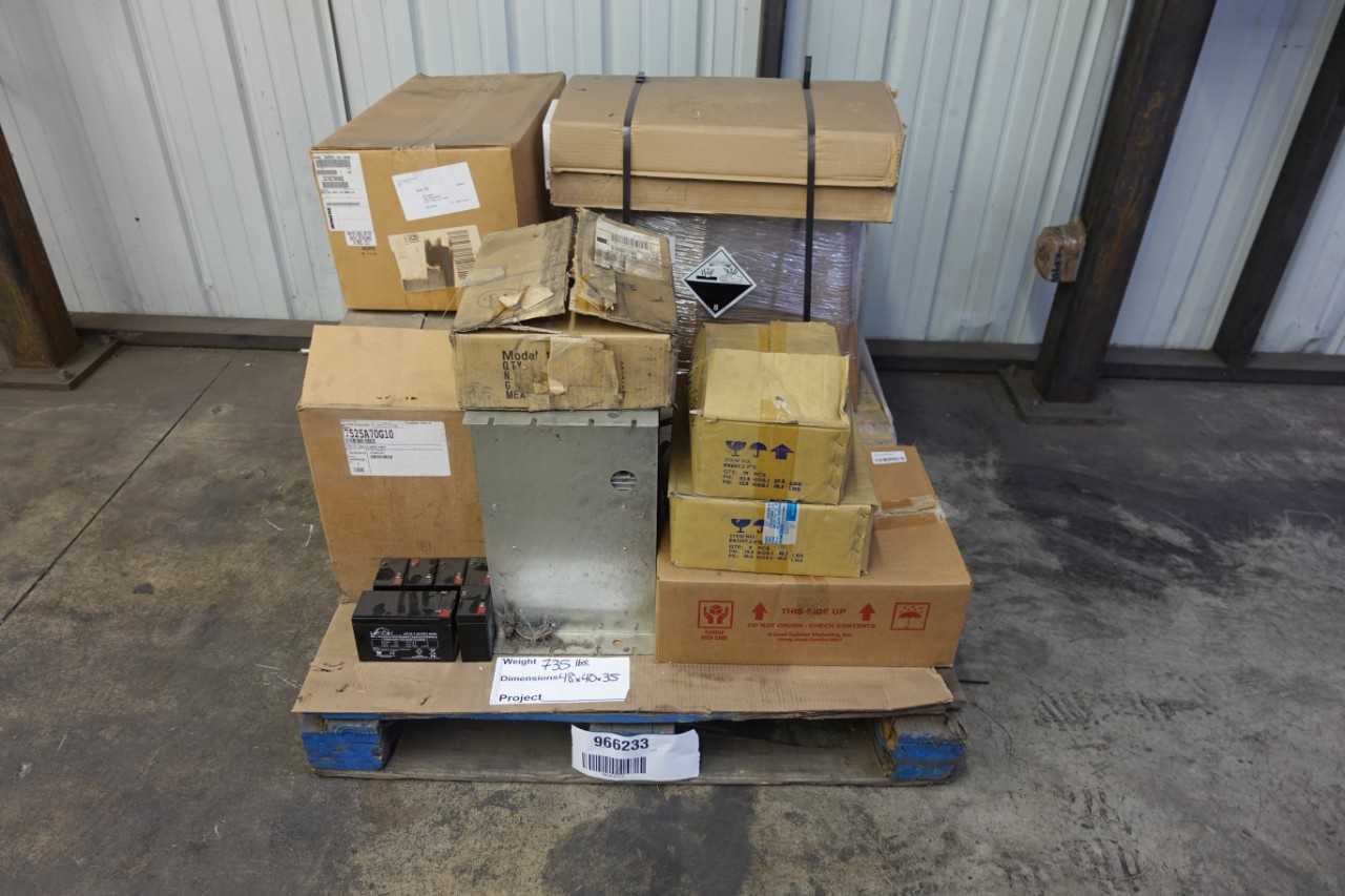 PALLET OF ASSORTED BATTERIES - HAND TOOLS