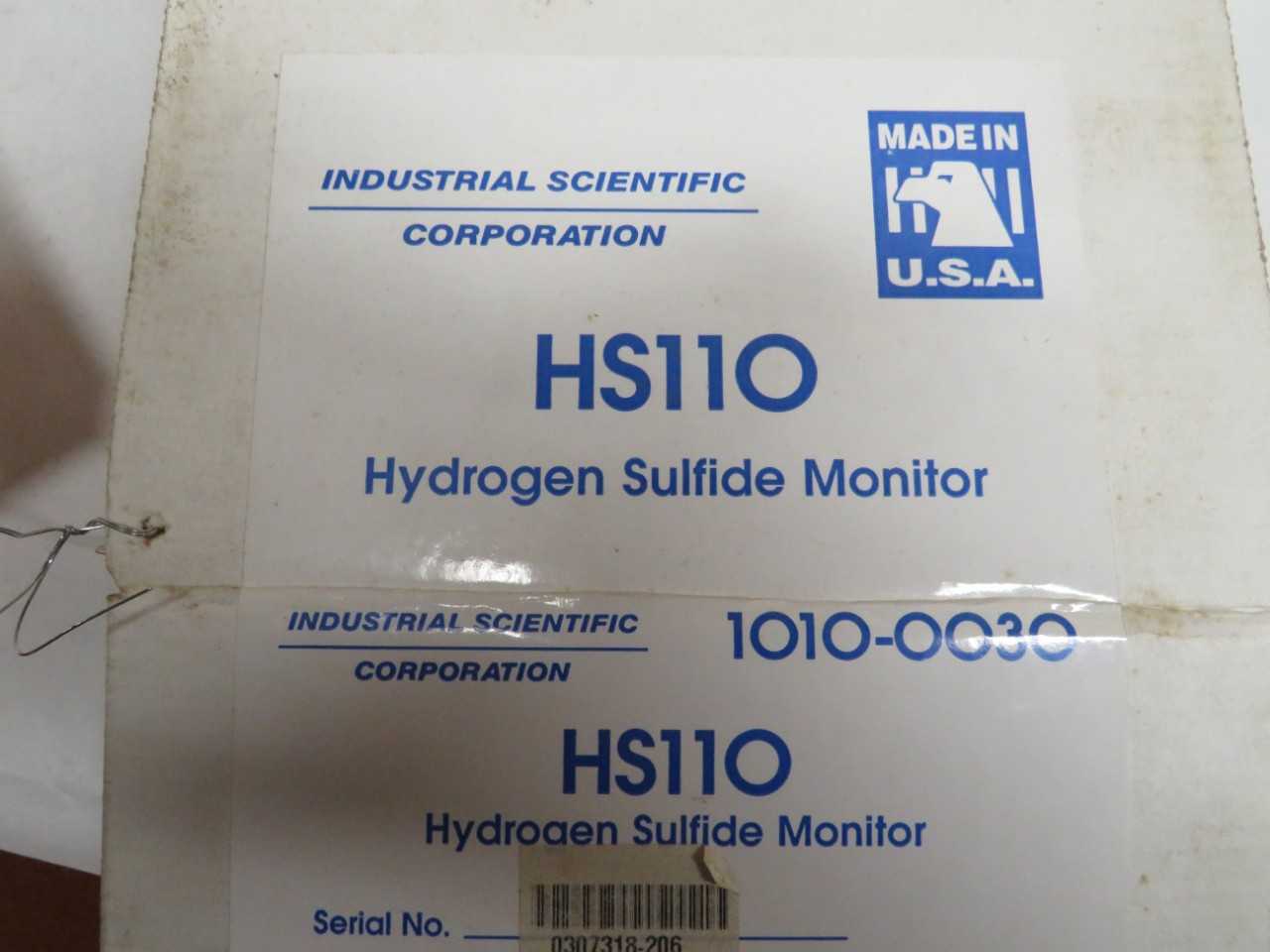 LOT OF 3 INDUSTRIAL SCIENTIFIC CORPORATION HS11O HS110 1010-0030 HYDROGEN SULFIDE MONITOR - ELECTRIC POWER TOOLS
