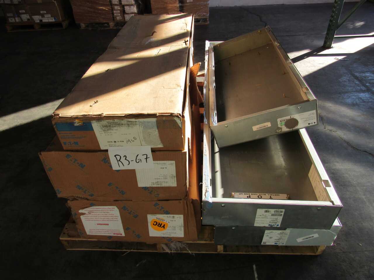 Pallet of 6x Assorted Electrical Enclosures - ELECTRICAL ENCLOSURES
