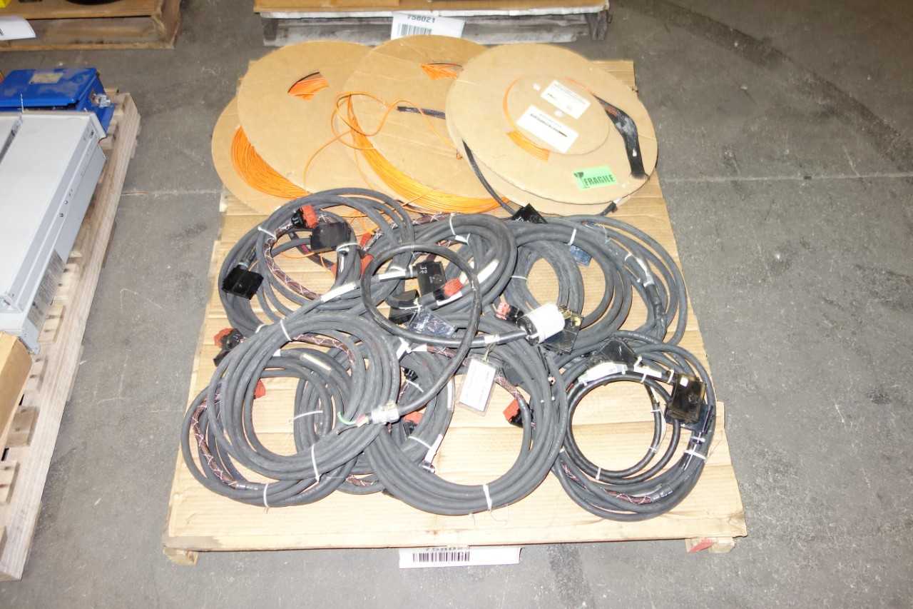 4 PALLETS OF ASSORTED ELECTRICAL AUTOMATION, CONTROLLER UNITS, CORDSETS, SERVO MOTORS - ELECTRICAL COMPONENTS