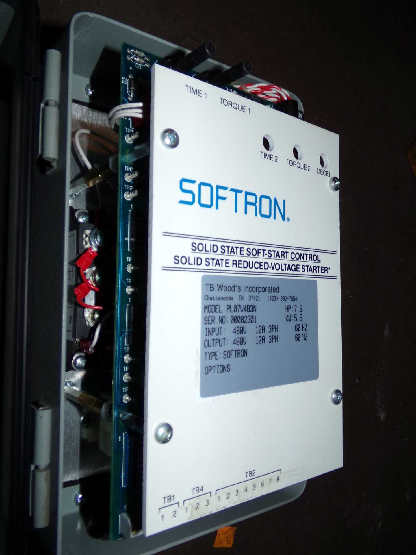 2000 Softron PL07V4B3N Reduced-Voltage Starter - MOTOR STARTERS