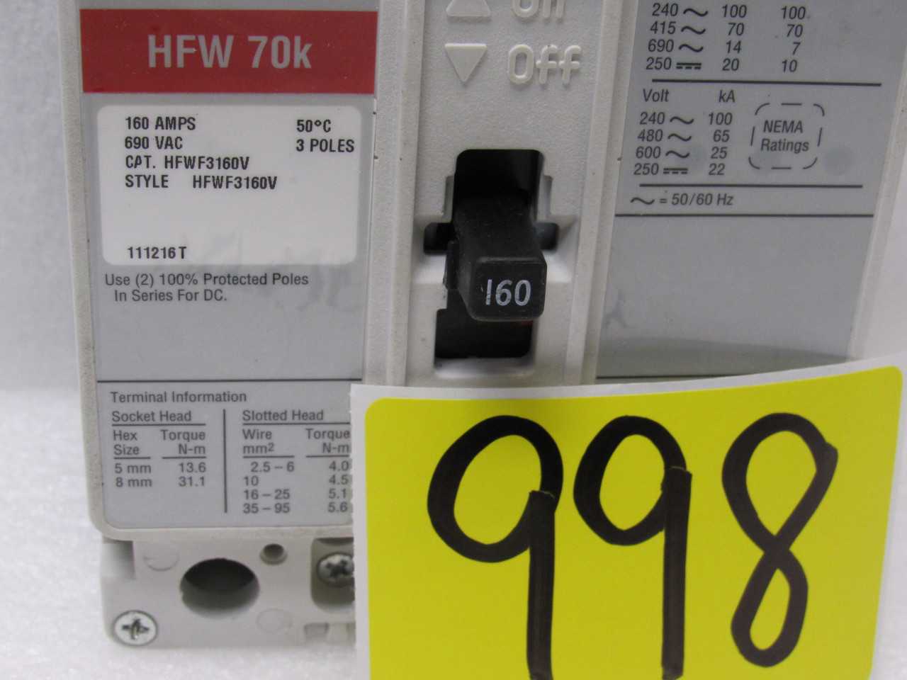 Eaton circuit Breaker - CIRCUIT BREAKERS