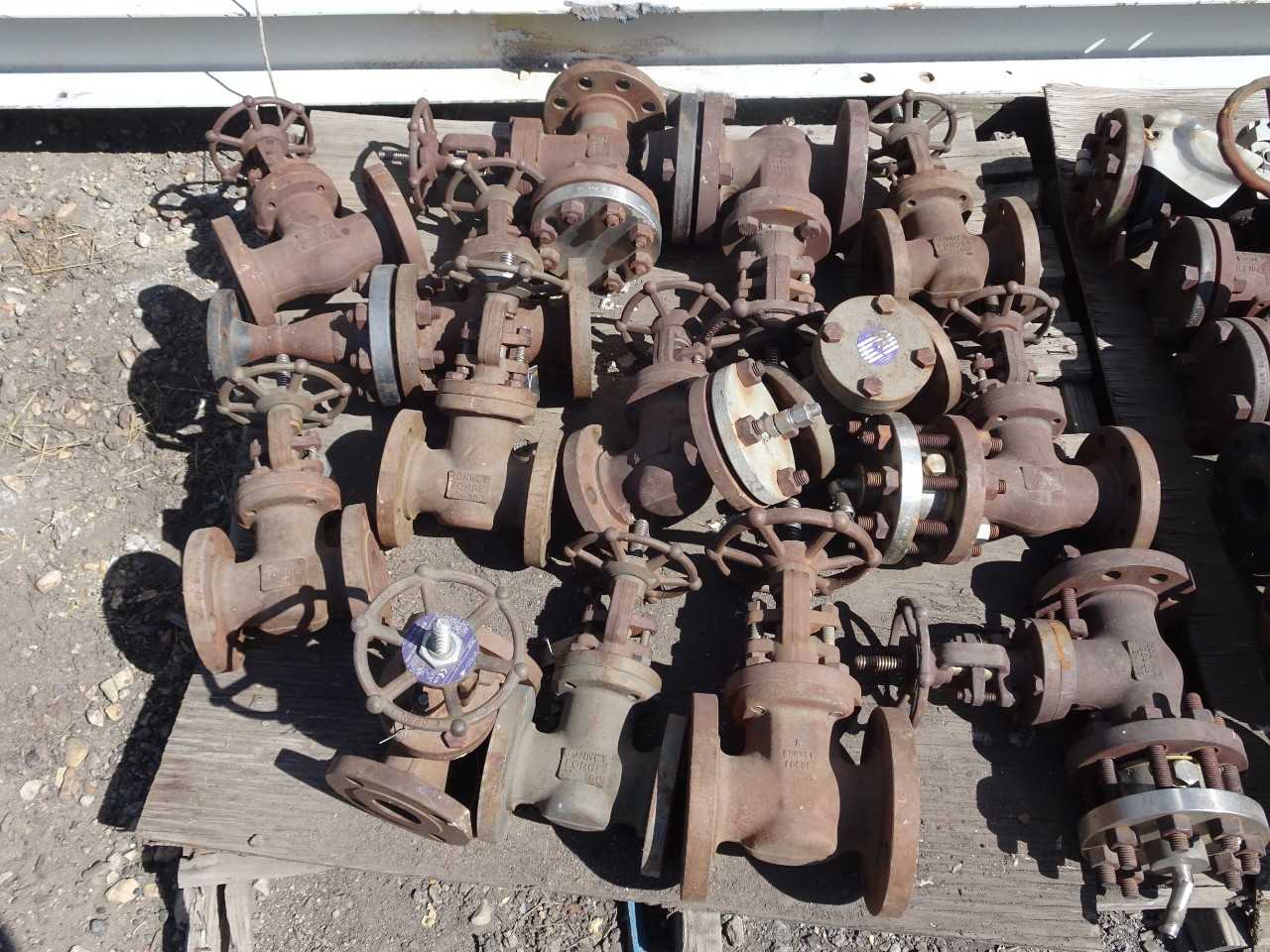 Bonney Forge 2" & 3" Steel Valves - full pallet - VALVES