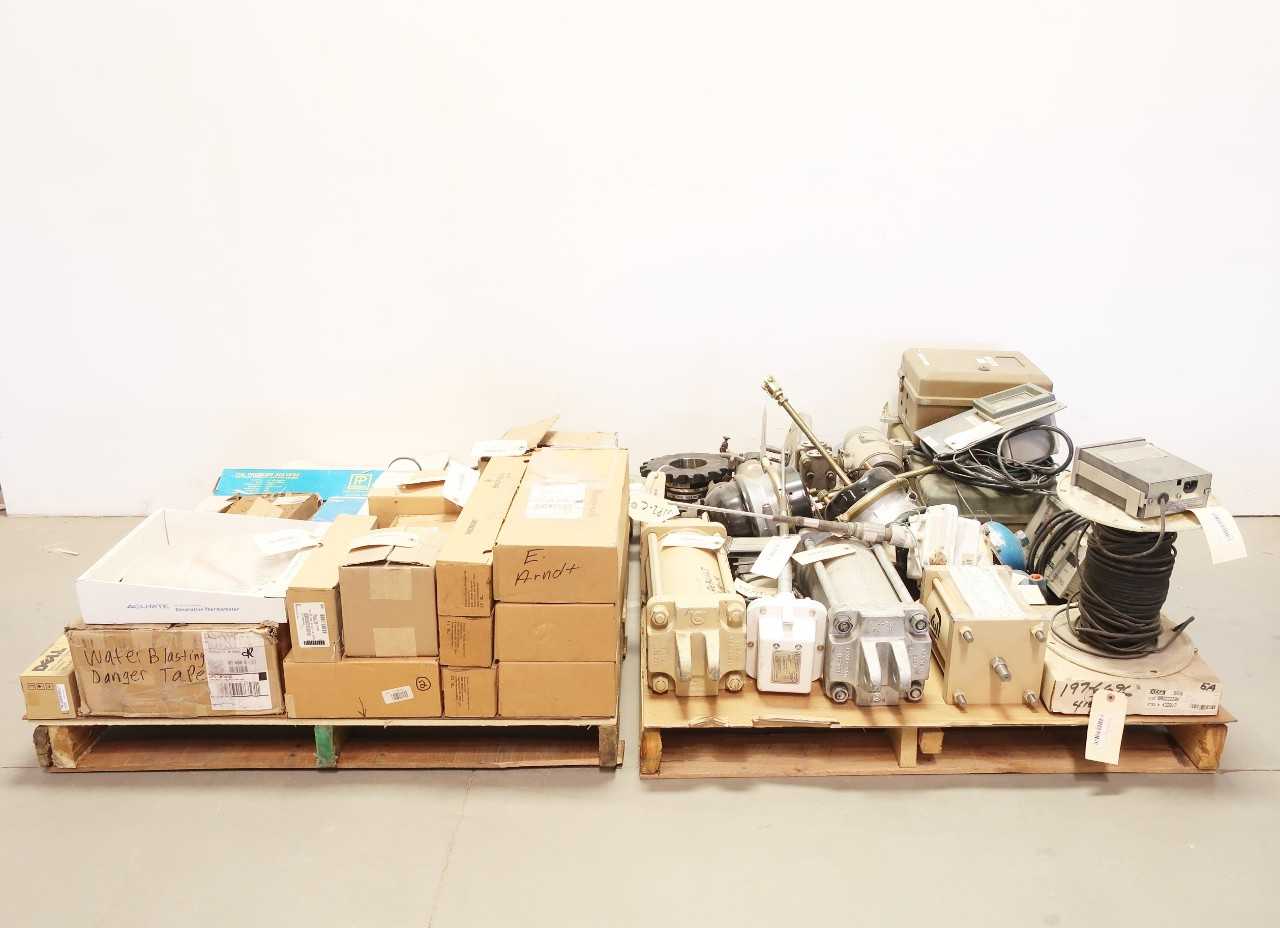 2 PALLETS OF ASSORTED CYLINDER, ELECTRICAL, POWER TRANSMISSION AND SENSOR - POWER TRANSMISSION