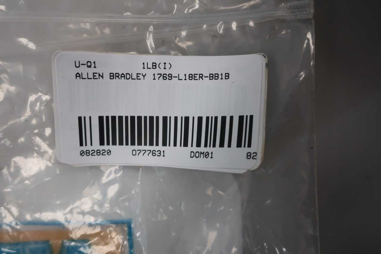 ALLEN BRADLEY 1769L18ERBB1B DIO CONTROLLER MODULE SER B - AUTOMATION & CONTROLS