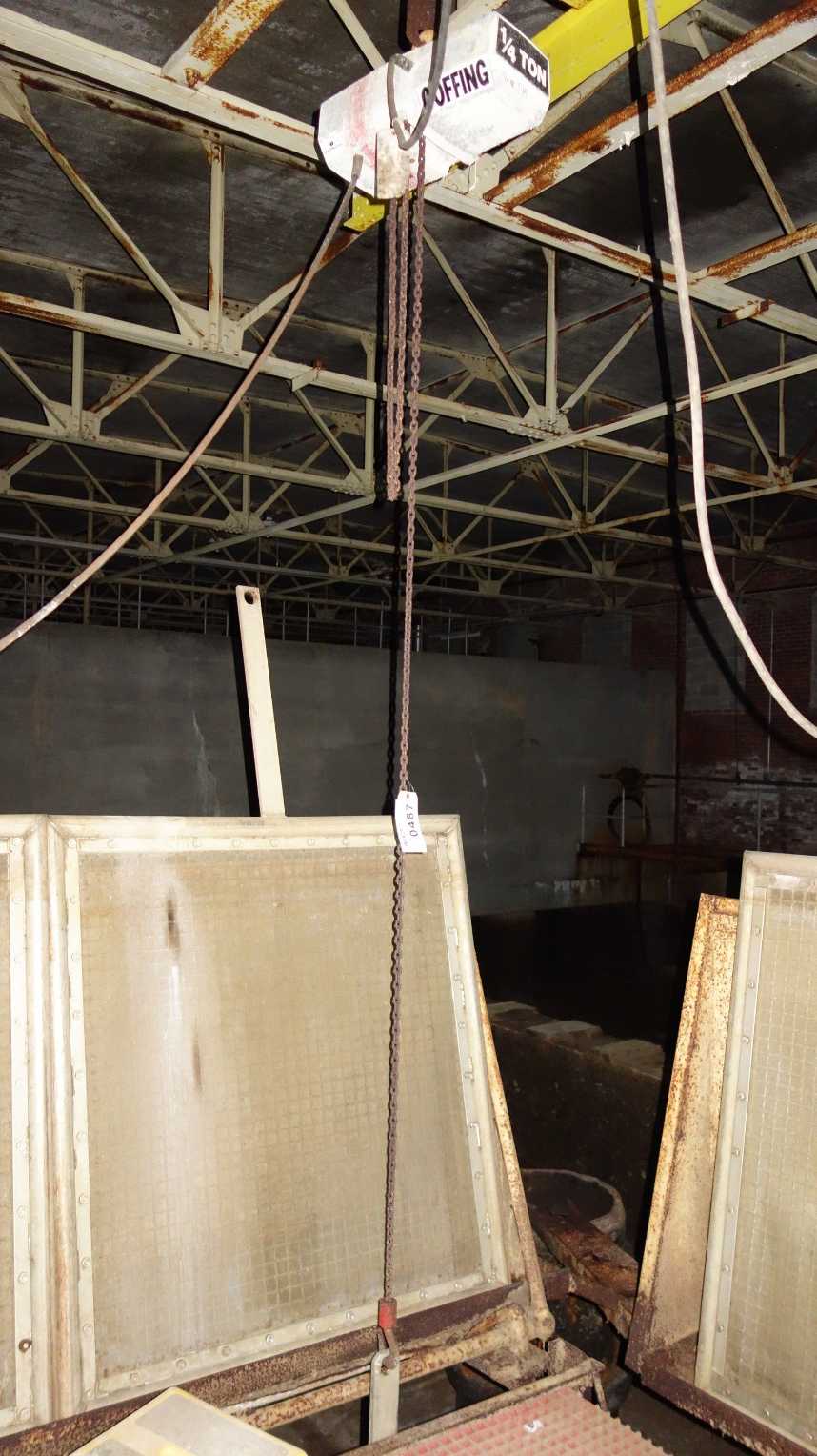 COFFING 1/4 TON ELECTRIC HOIST - LIFTING EQUIPMENT