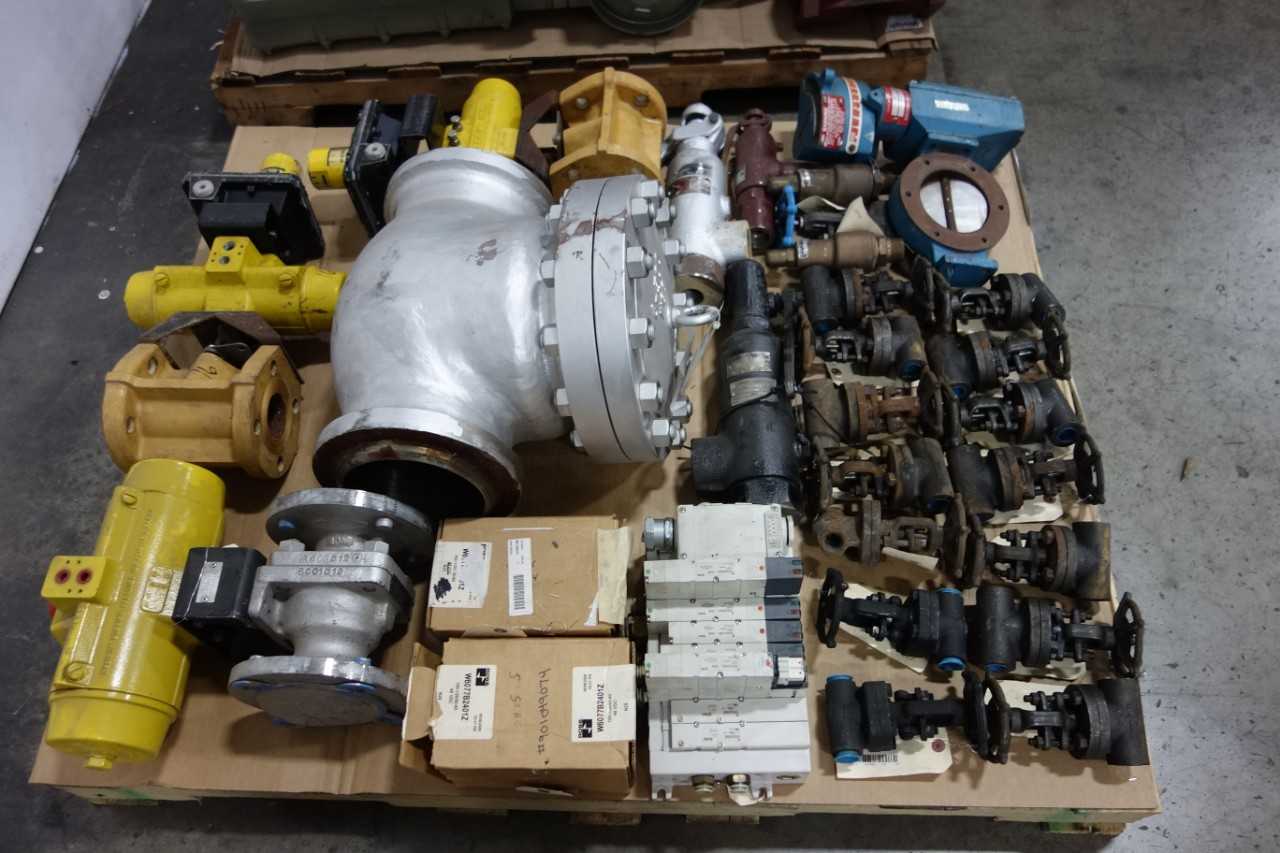 2 PALLETS OF ASSORTED VALVES - VALVES