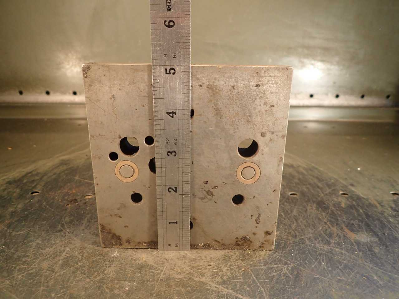 5" x 5" x 5" Right Angle Mill Milling Set-Up Fixture Plate - END MILLS