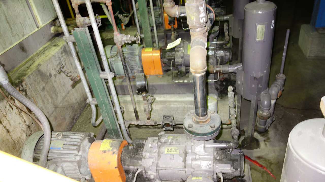 LOT OF 3 NASH XL35/7 VACUUM PUMPS 10HP 230/460V MOTOR - ELECTRIC MOTORS