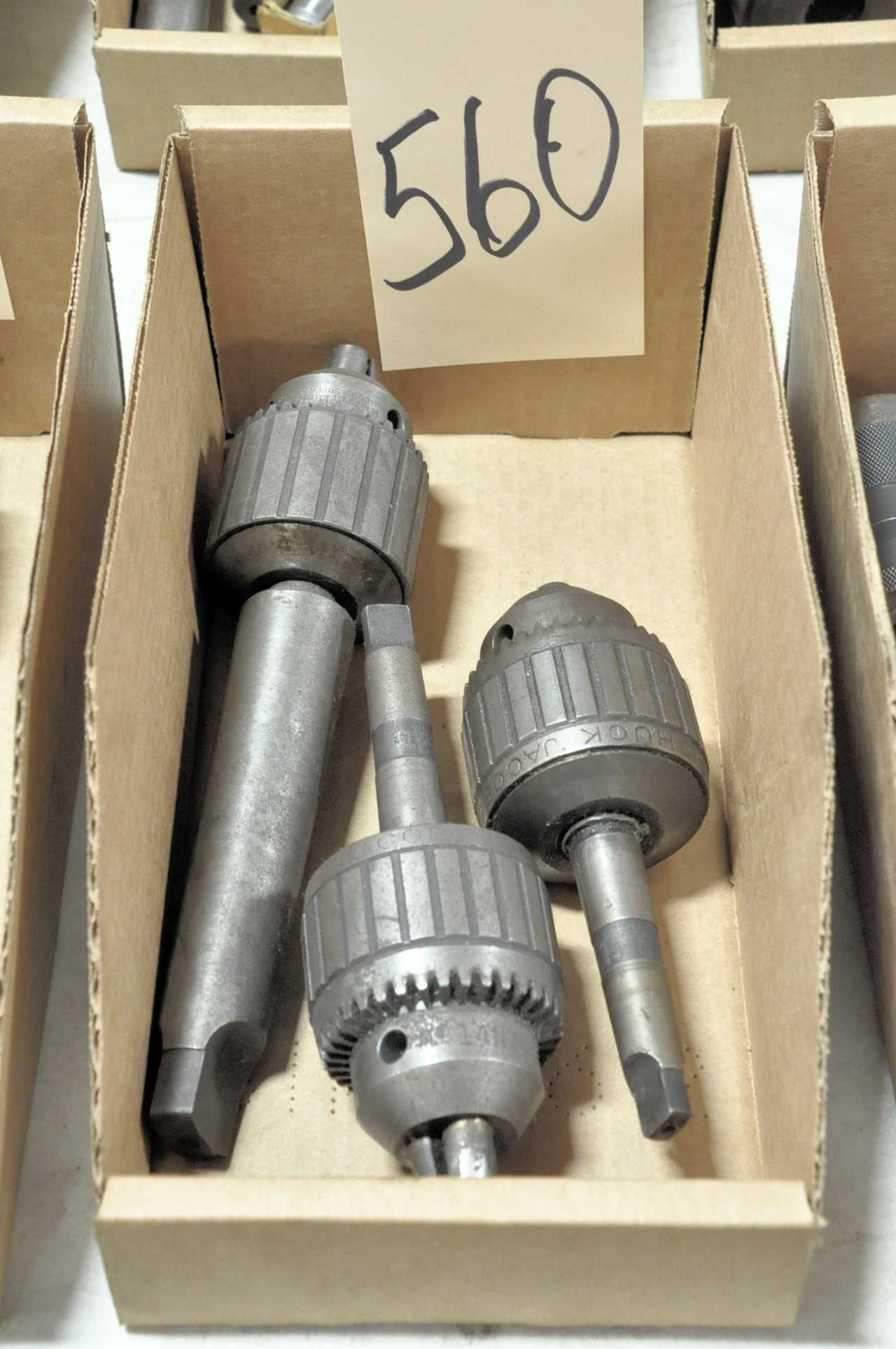 3 Jacobs No 14N Drill Chucks in 1 Box - ELECTRIC POWER TOOLS