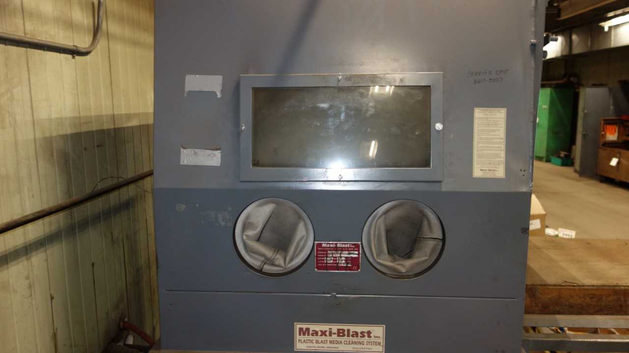 MAXI-BLAST SAND BLAST MEDIA CLEANING SYSTEM - MACHINING ACCESSORIES & TOOLING