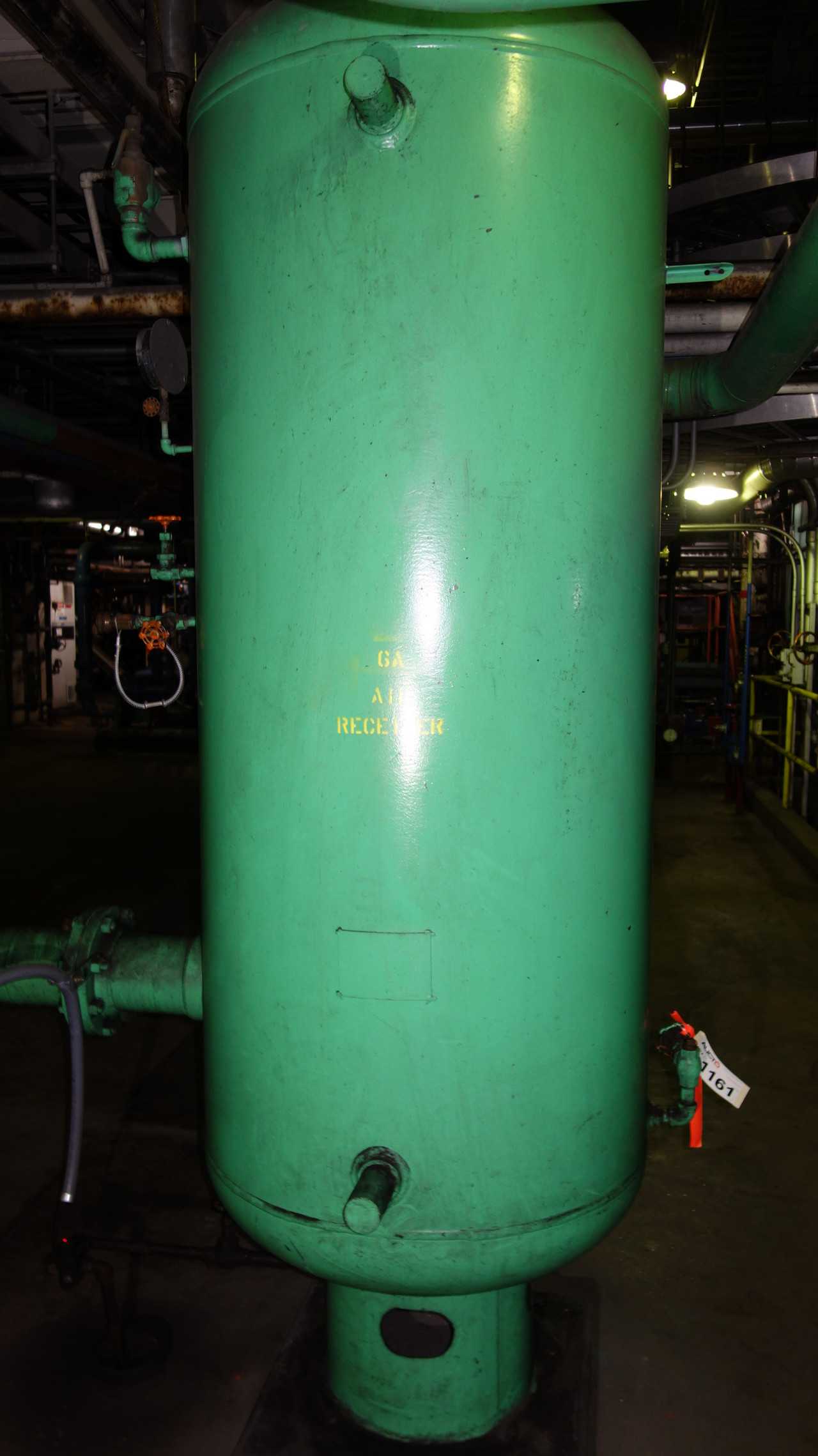 COMPRESSED AIR RECEIVER TANK 6A APPROX 300 GAL - PROCESS EQUIPMENT