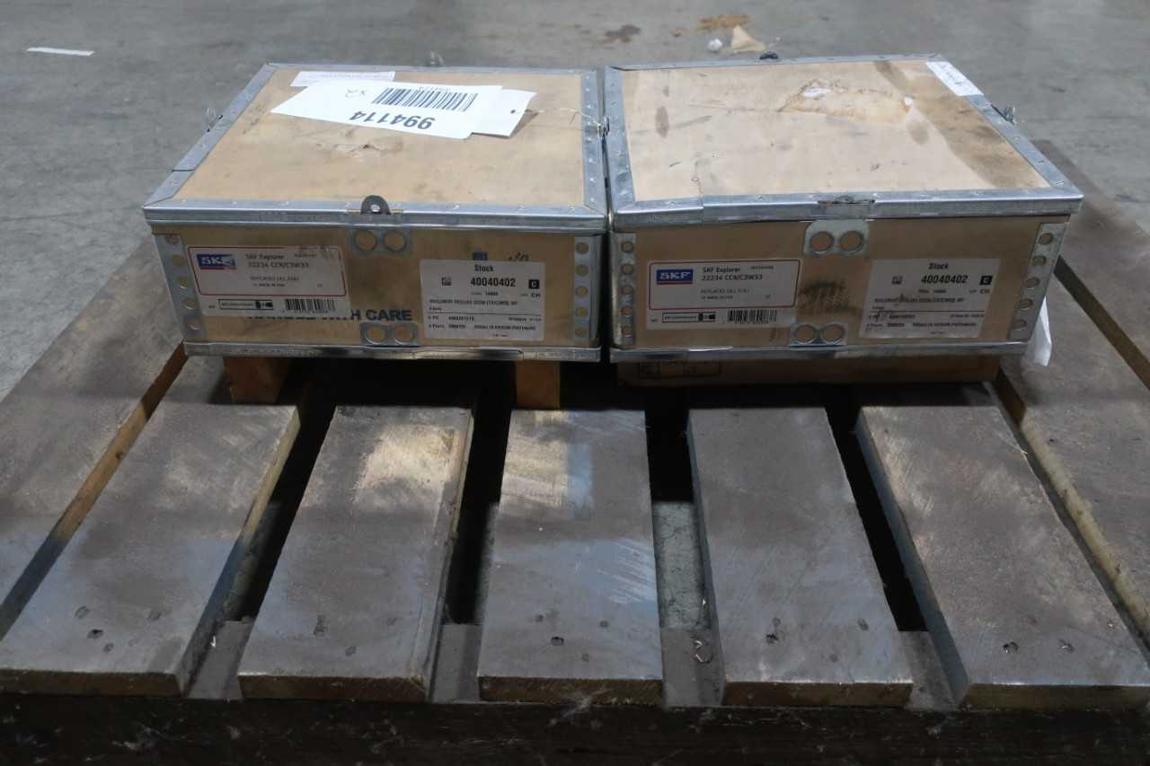 LOT OF 2 SKF 22234 CCK/C3W33 ROLLER BEARINGS - BEARINGS