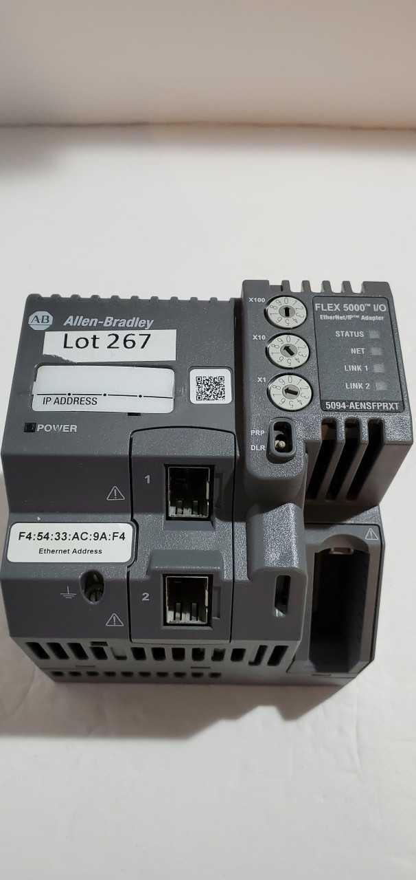 Allen Bradley Flex 5000 Ethernet Adapter - INDUSTRIAL PARTS Allen Bradley Flex 5000 Ethernet Adapter - INDUSTRIAL PARTS