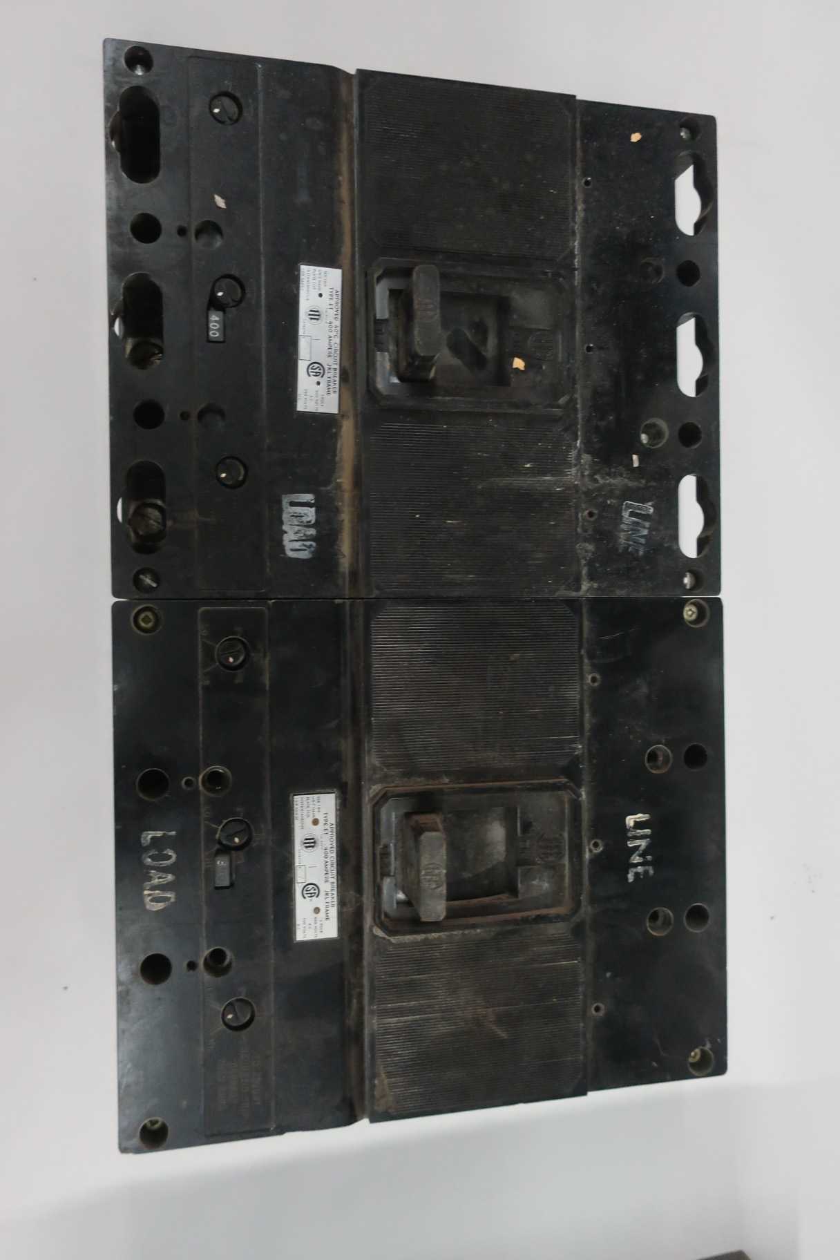 LOT OF 2 ITE ET-400 400A 600V-AC CIRCUIT BREAKERS - CIRCUIT BREAKERS
