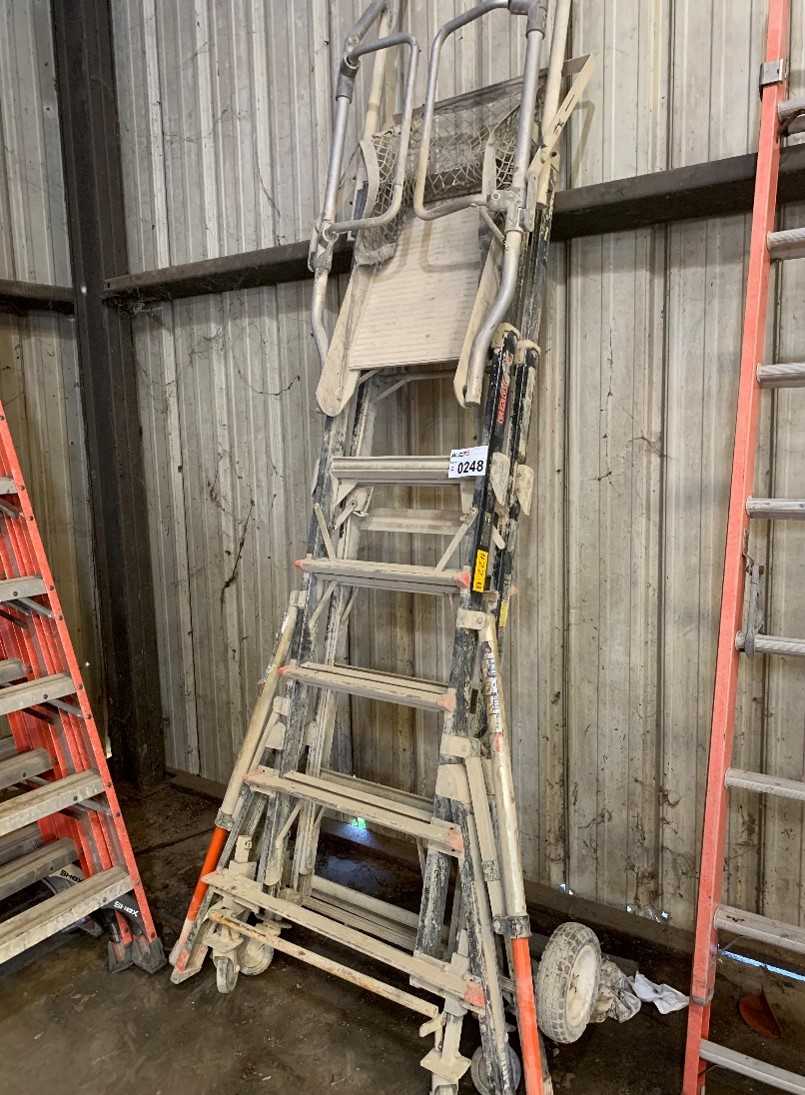Cage Little Giant Ladder System - 8' - MATERIAL HANDLING Cage Little Giant Ladder System - 8' - MATERIAL HANDLING