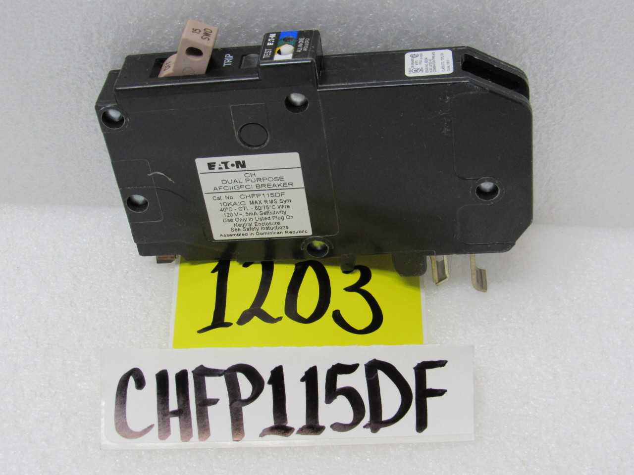 Eaton Circuit breakers - CIRCUIT BREAKERS